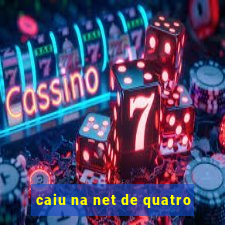 caiu na net de quatro